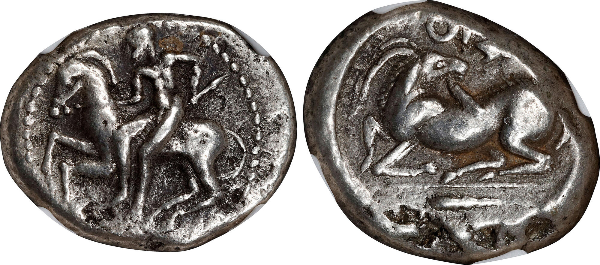 Pseudo-Kelenderis, non-silver, Type 1b, Specimen 1